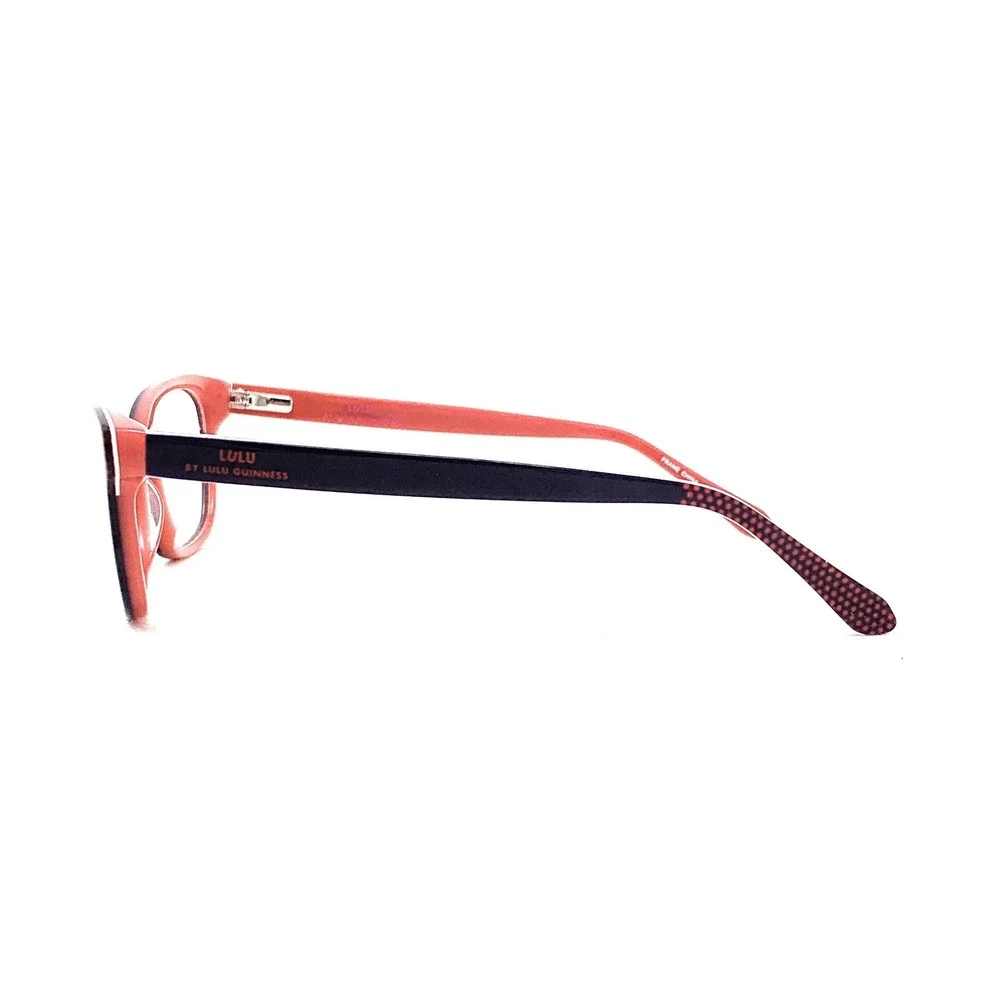 LULU GUINNESS Women's Petite Fit / Youth‎ Eyeglasses LK009 PUR Purple Red 48mm